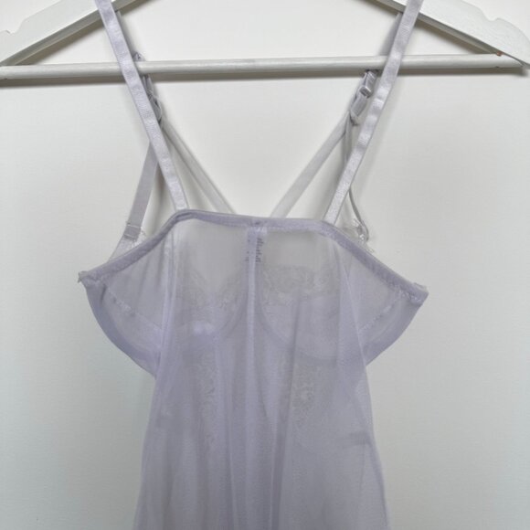 [NEVER WORN] White Lingerie One Piece Bodysuit Fashionova - Picture 6 of 8